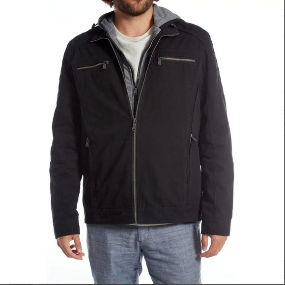 KENDRICK Cotton Jacket - Black - Picture 3 of 5